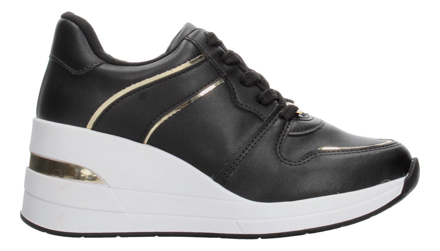 Zapatos Mujer Tenis Slip On Vizzano Preto Best Tenis Vizzano