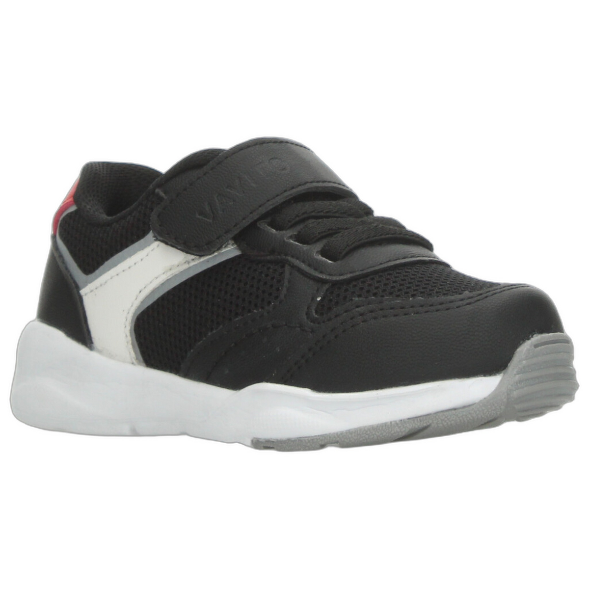 Tenis Vavito Niño Negro Deportivo Ajustable Infantil T18-22, foto 2 de 10