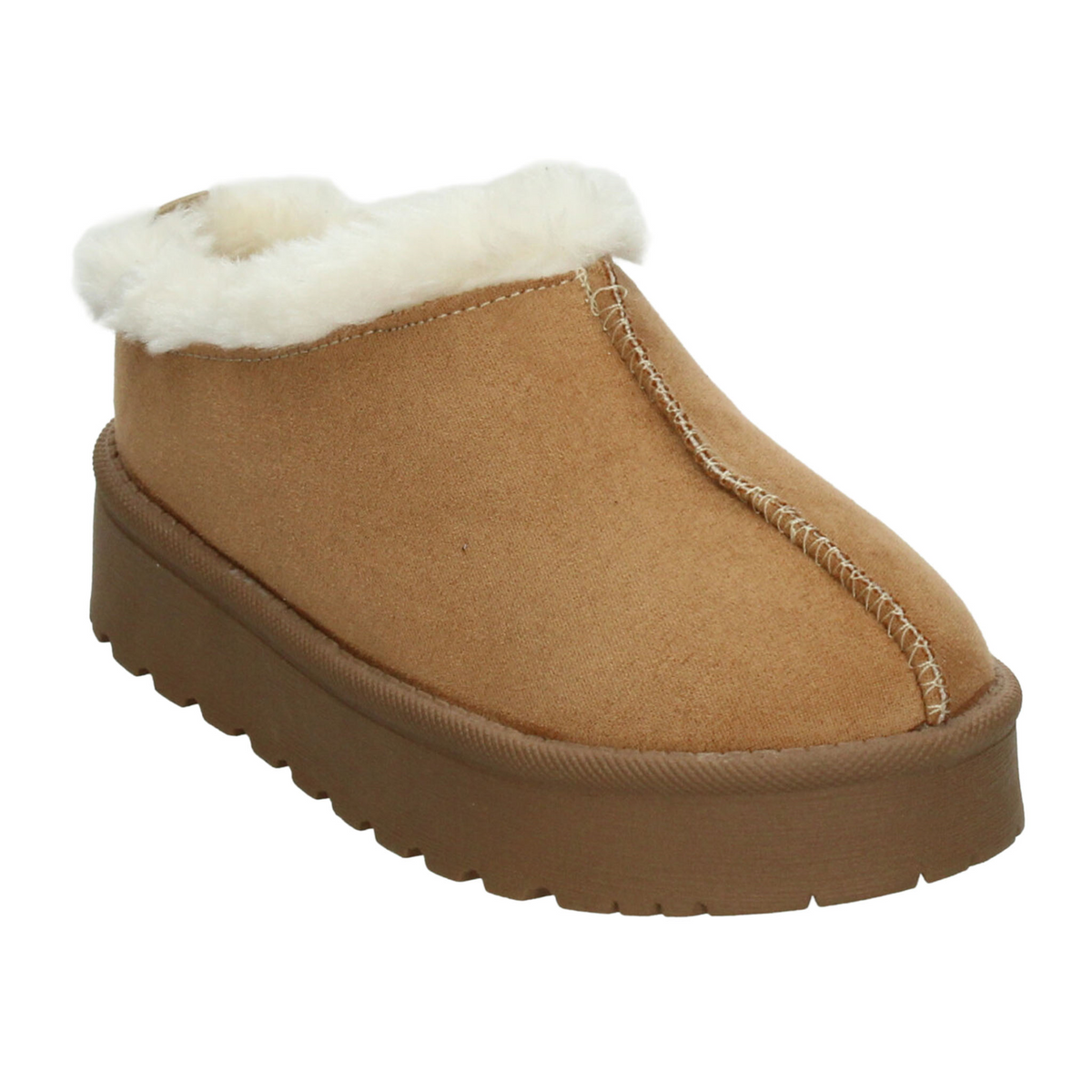 Zueco Vavito Niña Camel Casual Peluche Juvenil T22-27, foto 4 de 10