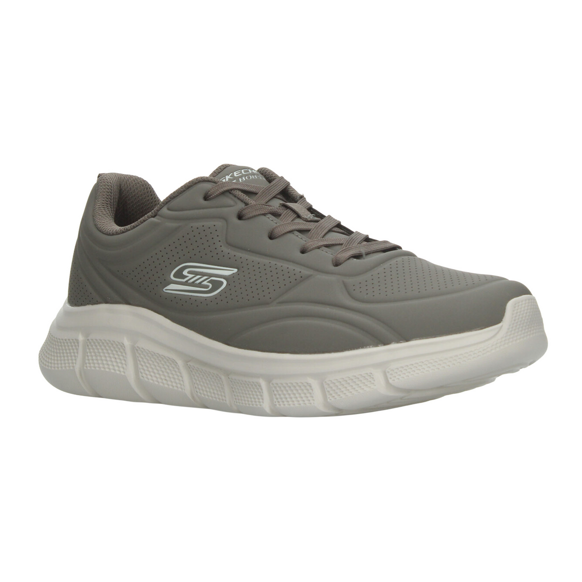 Tenis Skechers Bobs B Flex Hombre Gris Oscuro Deportivo Caballero, foto 2 de 10