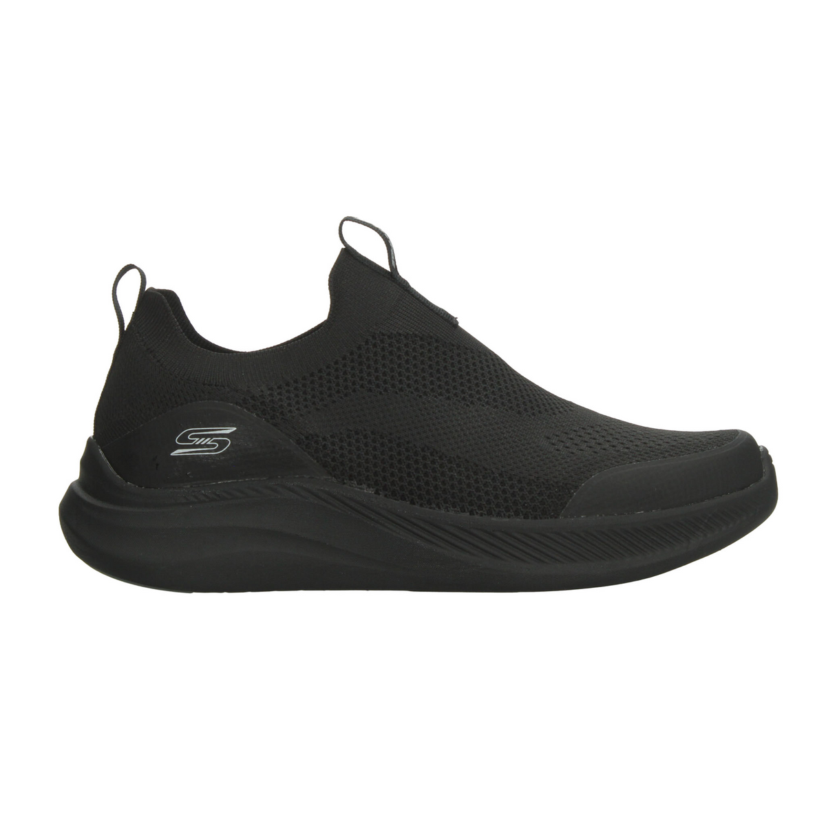 Tenis Skechers Bobs Moda Flex Hombre Negro Deportivo Slip On Caballero, foto 10 de 10