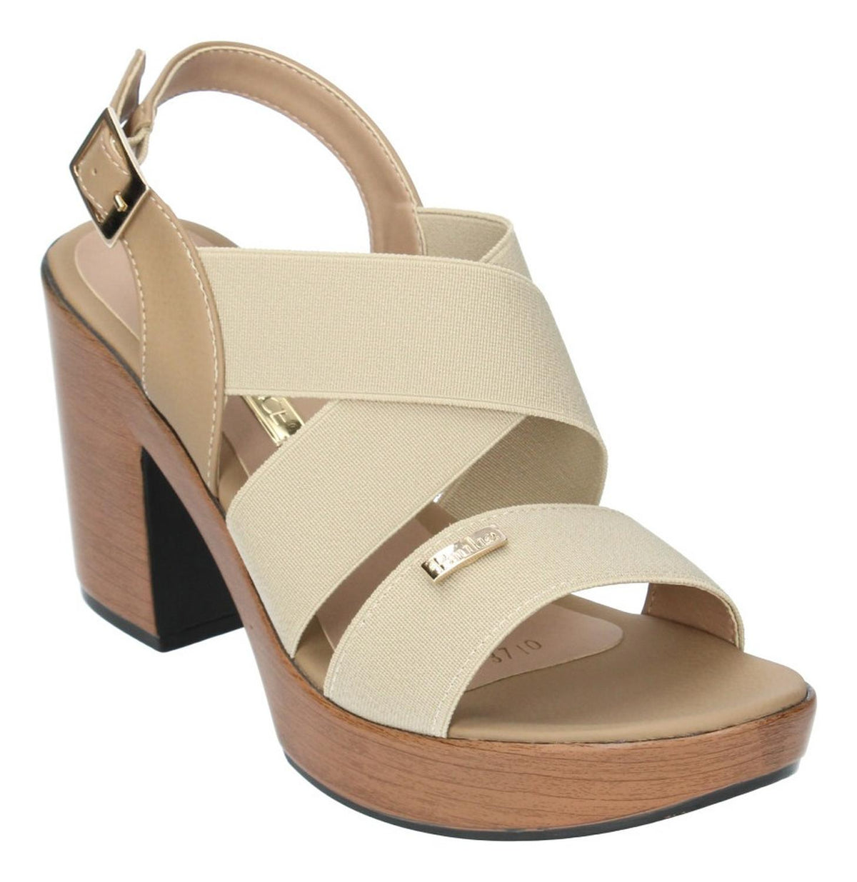 Sandalia Paulie Para Mujer 3710 Beige [ple132], foto 3 de 6