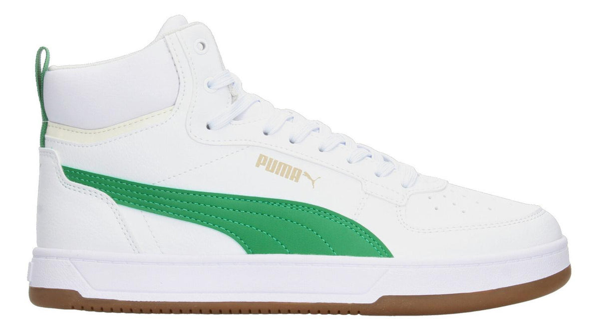 Tenis Puma Caven 2.0 Mid Blanco Con Verde Caballero Hombre, foto 3 de 12