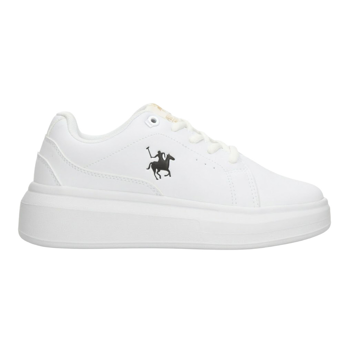 Tenis Polo Dama Blanco Casual Escolar Cintas Mujer, foto 1 de 10
