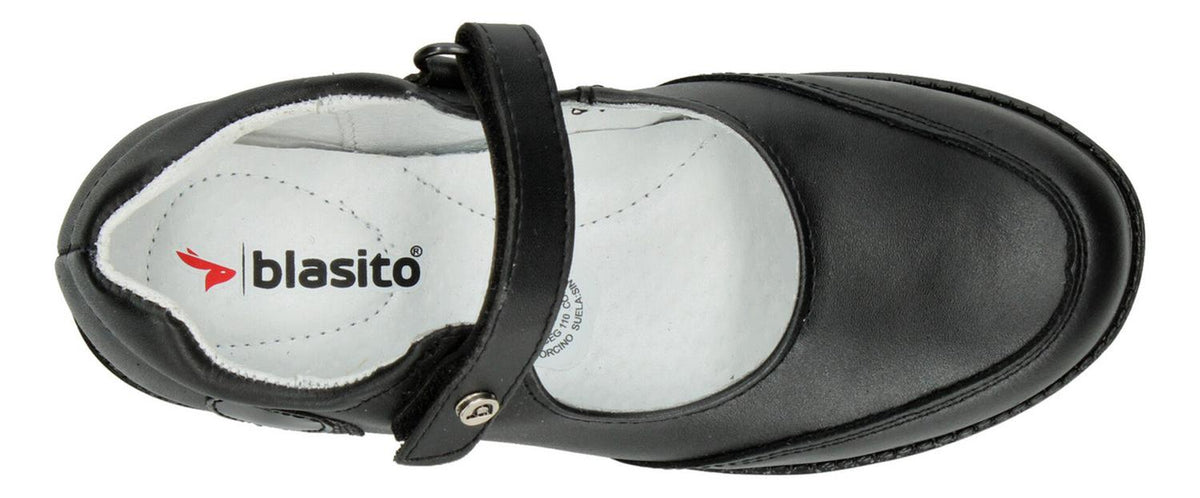 Zapato Escolar Blasito Niña Negro Infantil T18-22, foto 8 de 10