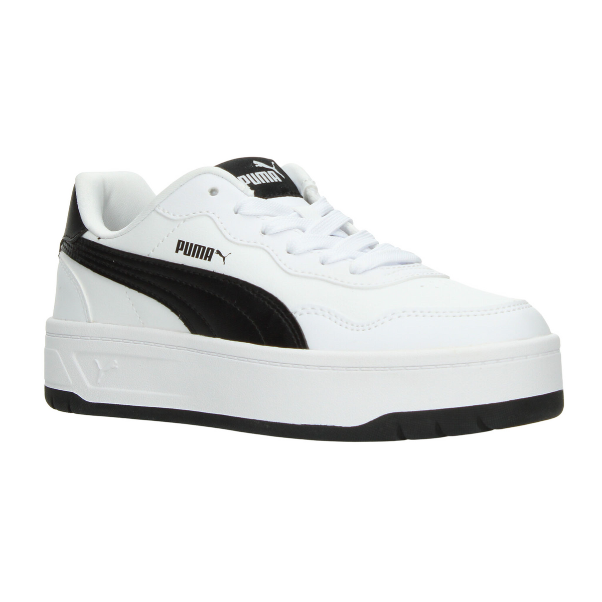 Tenis Puma Court Lally Skye Dama Blanco Casual Cintas Mujer, foto 2 de 10