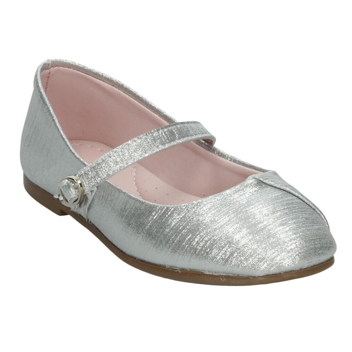 Flat Vavito Niña Plateado Fiesta Casual Infantil T18-22, foto 4 de 10