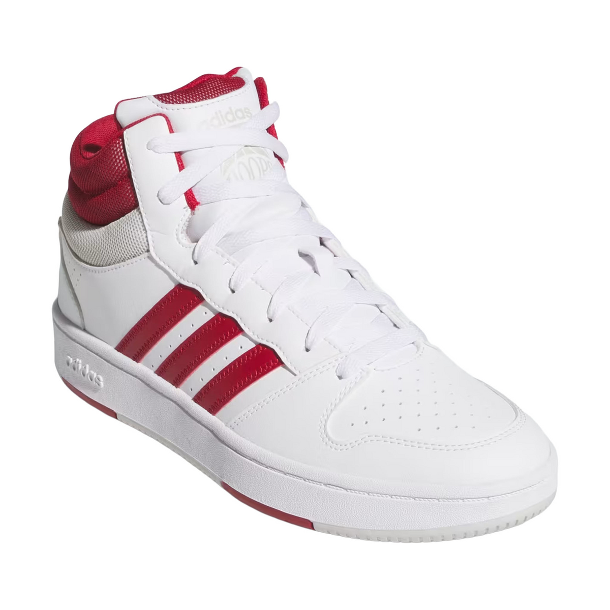 Tenis Adidas Hoops Mid Classic Hombre Blanco Casual Botín Caballero, foto 10 de 10