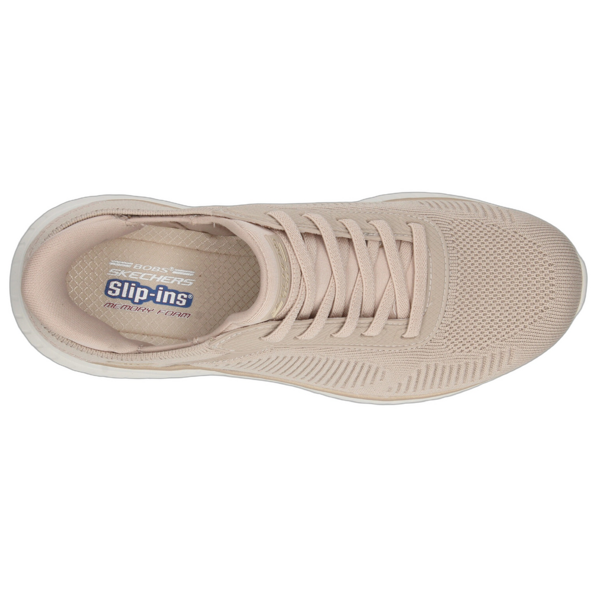 Tenis Skechers Bobs Slip-Ins Dama Beige Deportivo Mujer, foto 8 de 10