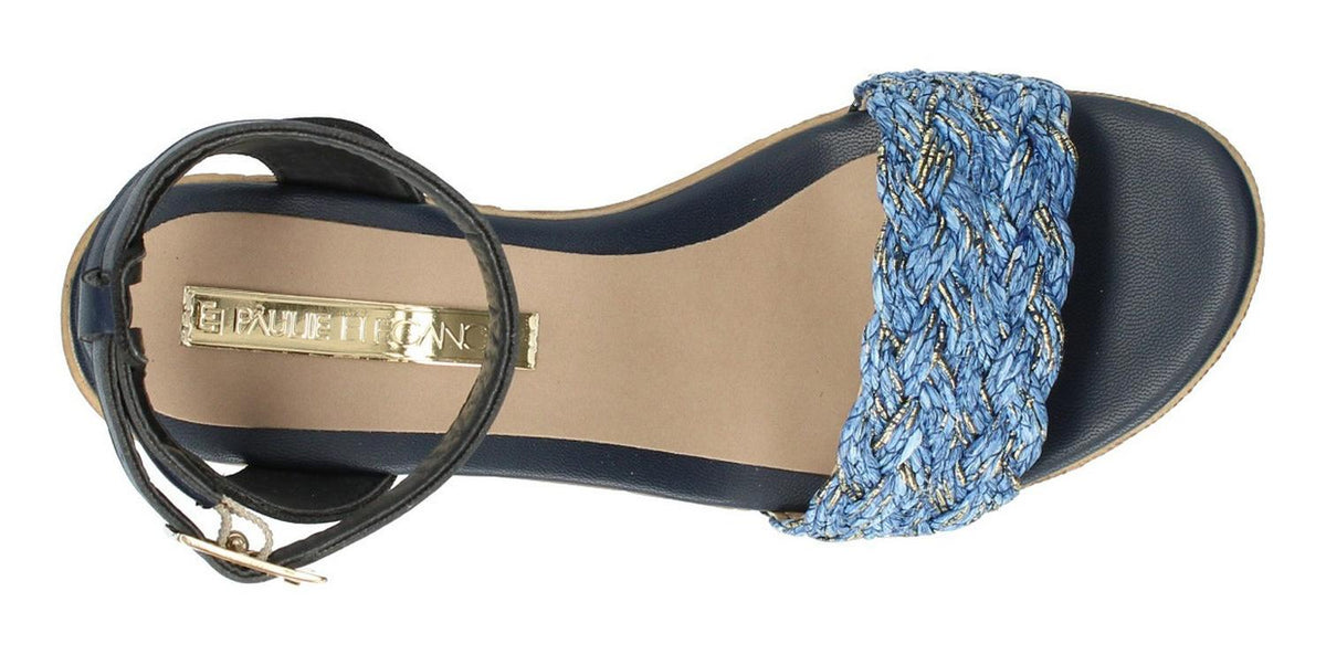 Sandalia Paulie Para Mujer 2711 Azul Marino [ple130], foto 5 de 6