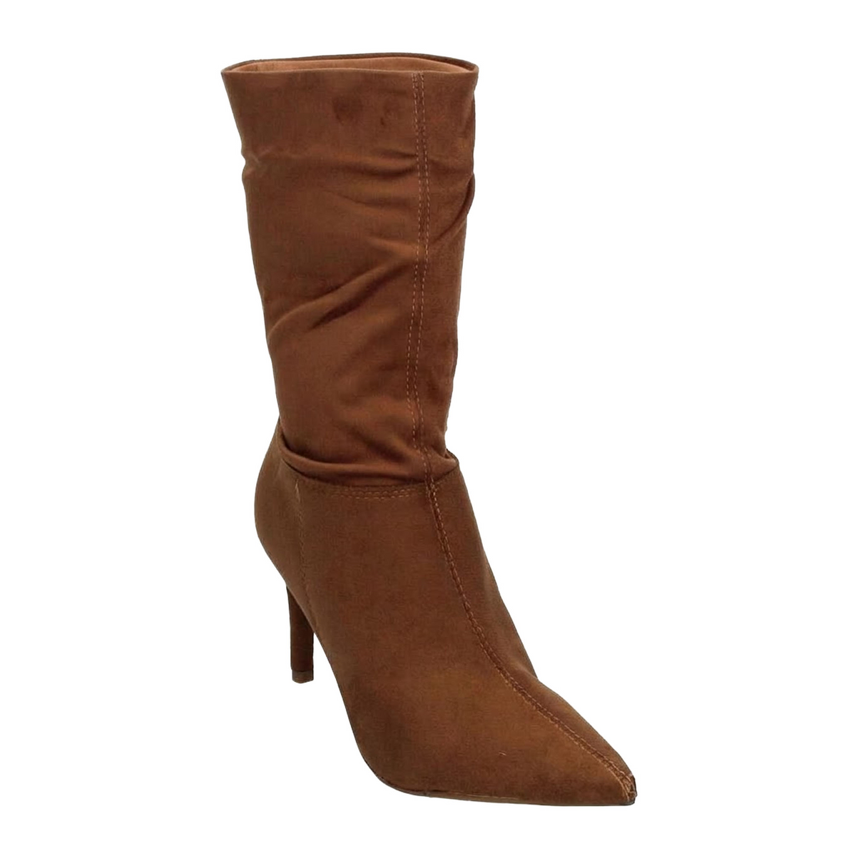 Bota Vizzano Dama Camel Casual Tacón Cierre Mujer, foto 4 de 10