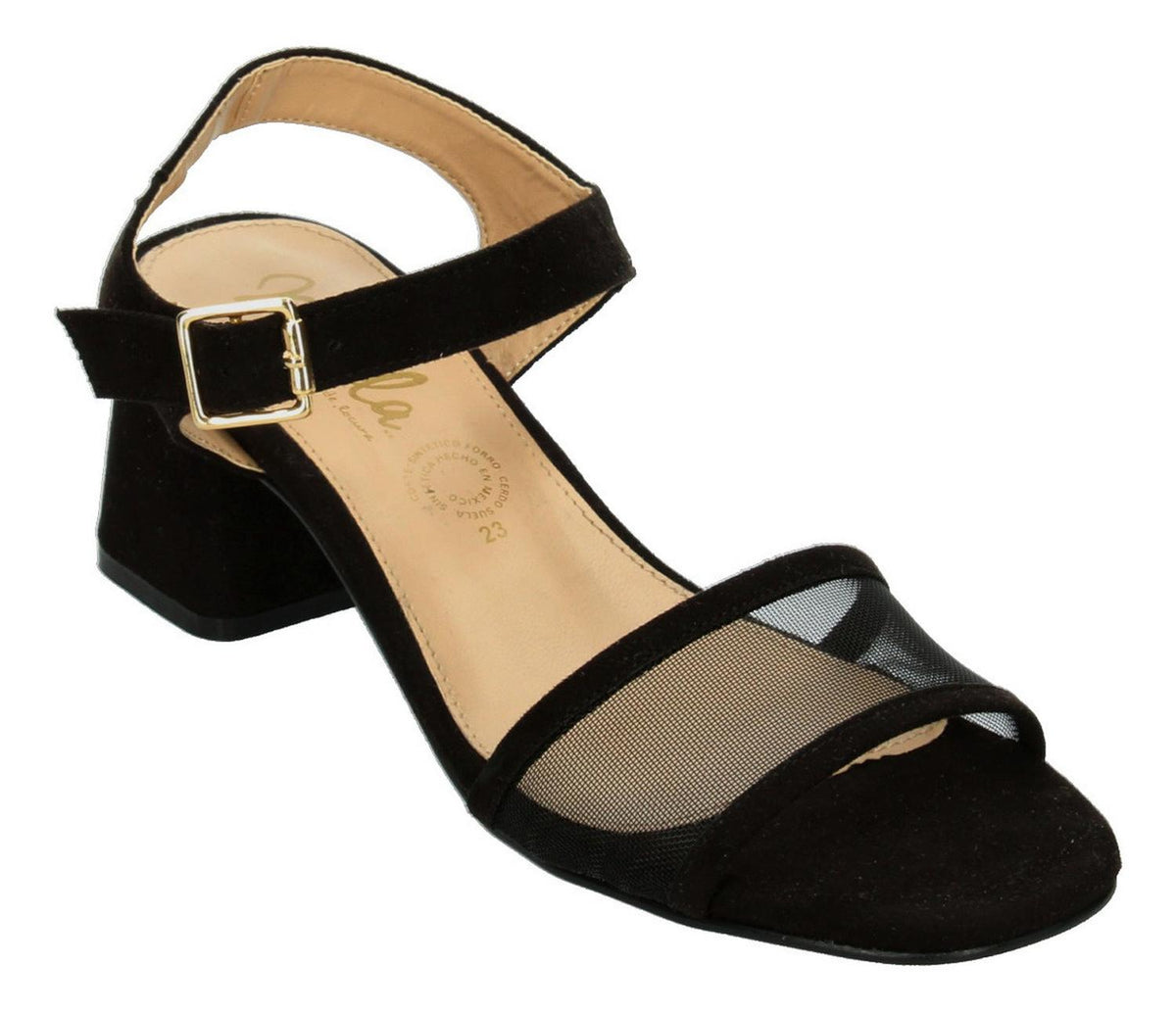 Sandalias De Fiesta Manila Para Mujer 973 Negro [mla326], foto 4 de 10