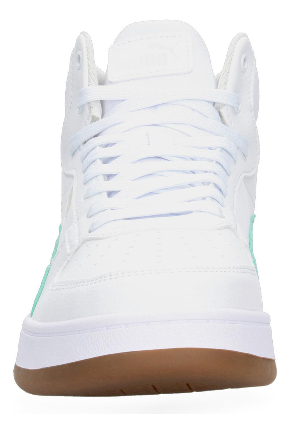Tenis Puma Caven 2.0 Mid Blanco Con Verde Caballero Hombre, foto 8 de 12