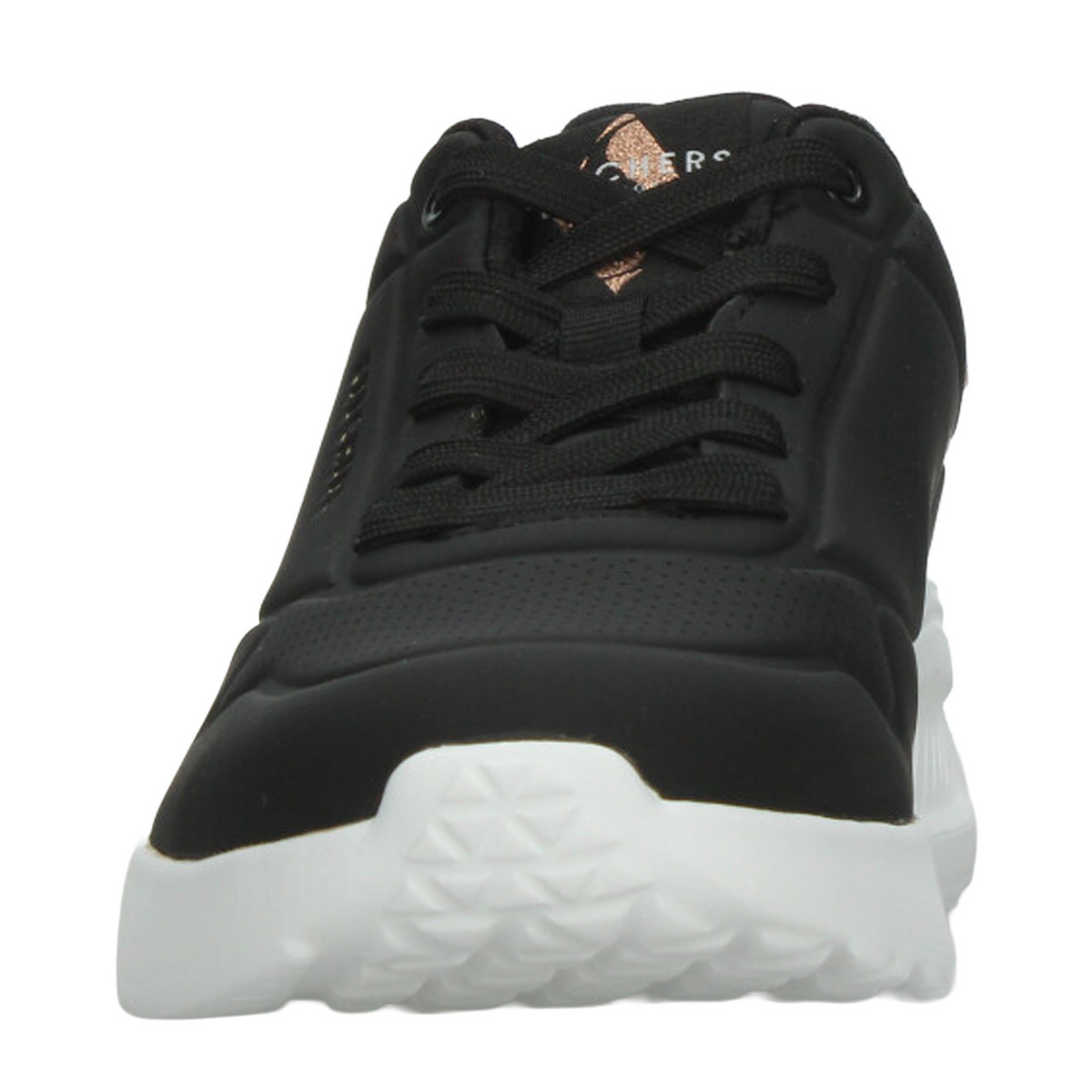 Tenis Skechers Uno Lite-Shimmer Dama Negro Deportivo Para Mujer, foto 6 de 10