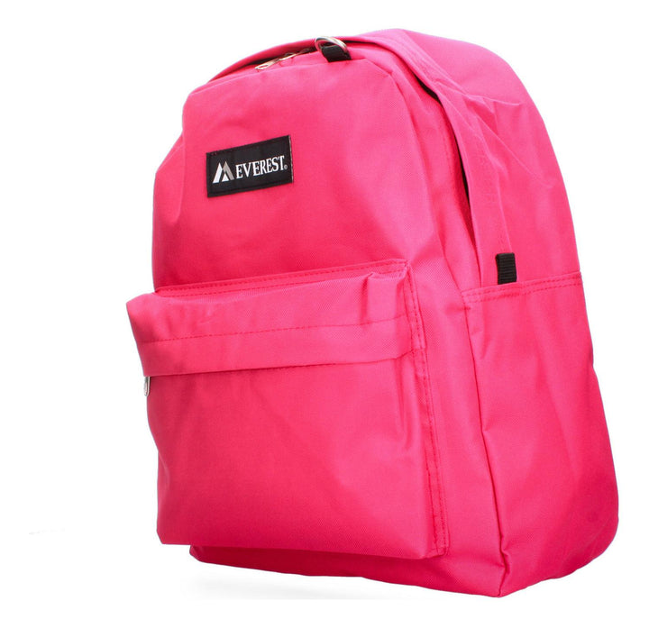 Mochila Everest Rosa Escolar Hombre Mujer 14L