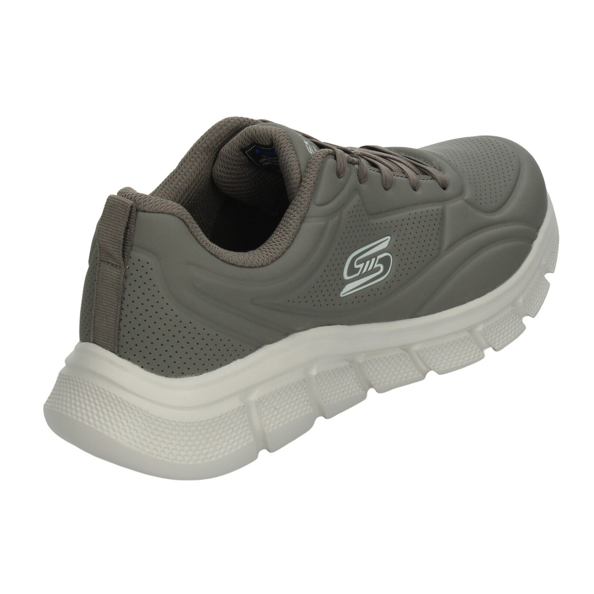 Tenis Skechers Bobs B Flex Hombre Gris Oscuro Deportivo Caballero, foto 3 de 10
