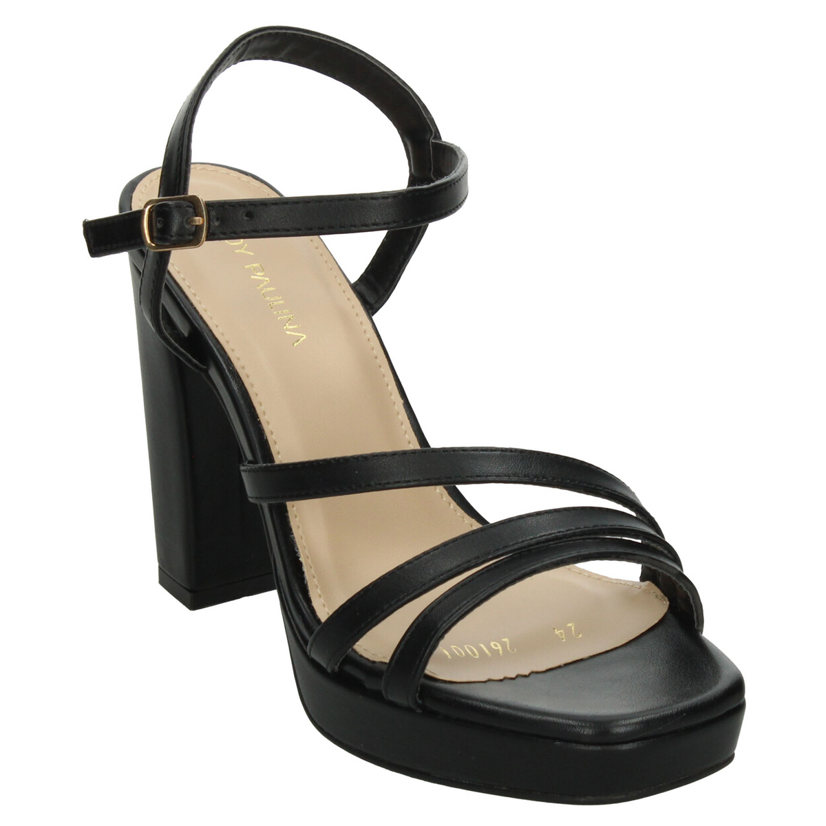 Sandalias Paulina Dama Negro Casual Para Mujer, foto 4 de 10