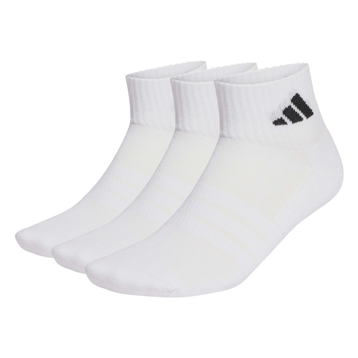 Calcetines Adidas Cushioned Blanco Casual 3 Pares Unisex