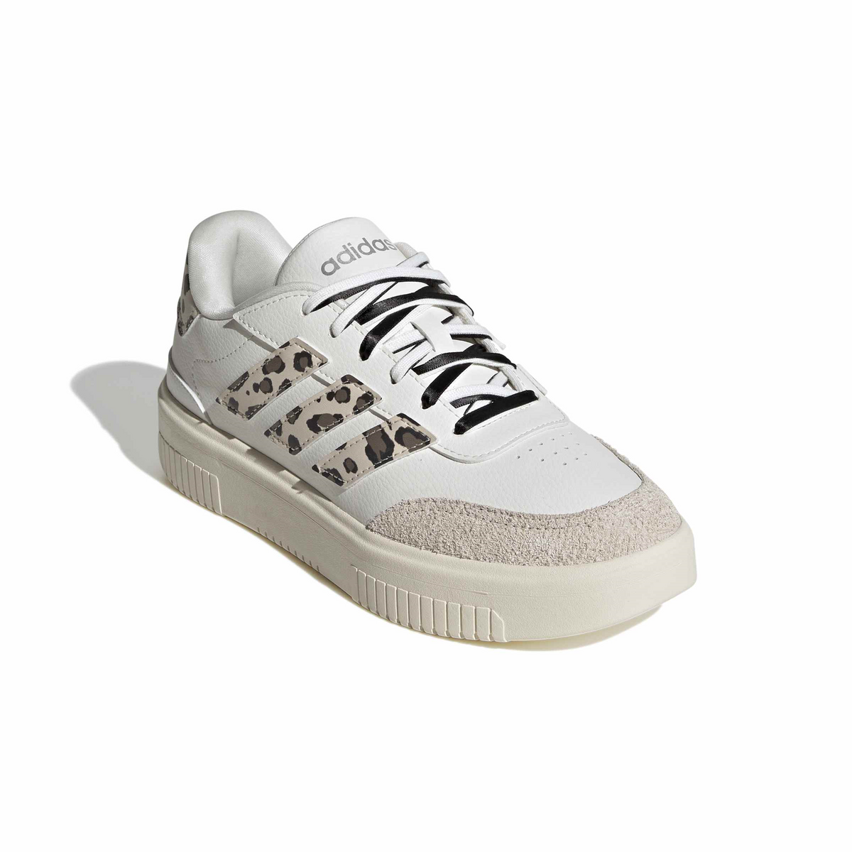 Tenis Adidas Courtblock Dama Blanco Casual Animal Print Mujer, foto 3 de 10