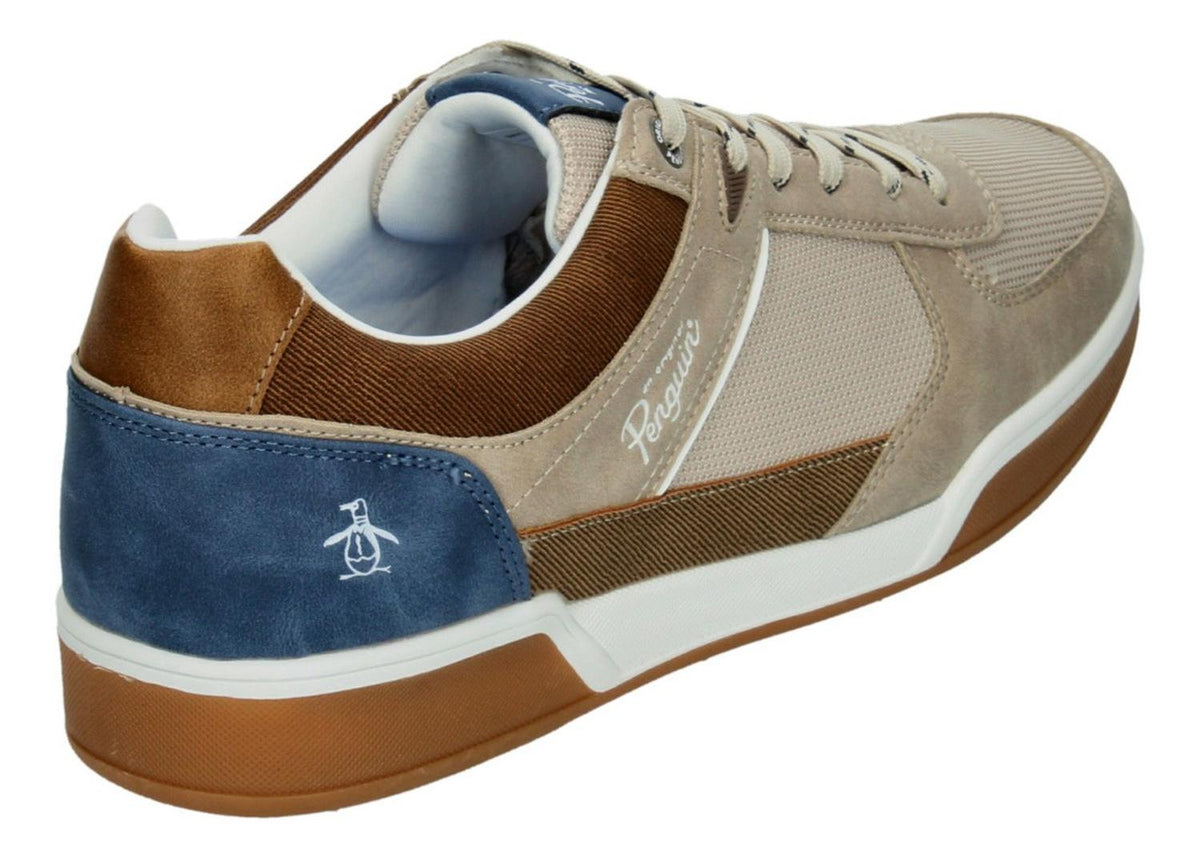 Tenis Penguin Para Hombre 0p100168m Beige [pen3], foto 5 de 10