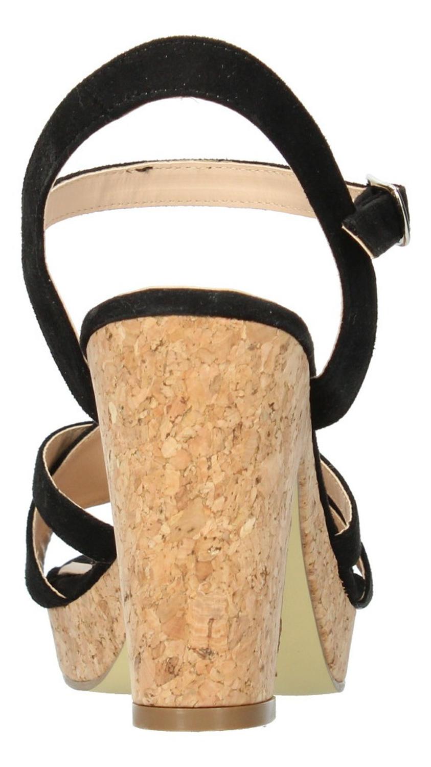 Sandalias Perez Lete Para Mujer 84028 Negro [plt205], foto 6 de 6