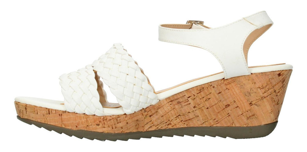 Sandalia Manila Para Mujer 632 Blanco [mla290], foto 2 de 6