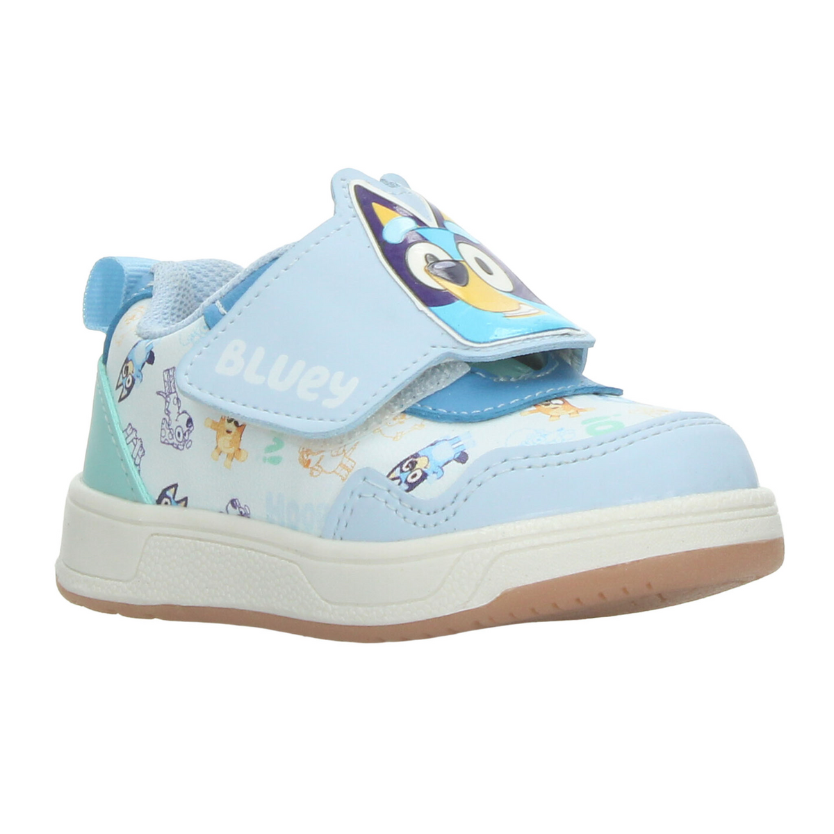Tenis Bluey Niña Azul Casual Cinta Adhesiva Infantil T15-18, foto 2 de 10