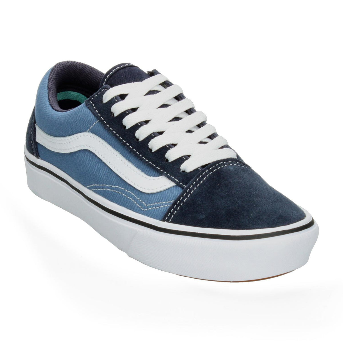 Tenis Vans Comfycush Old Skool Azul para Mujer [VAN1443], foto 4 de 9