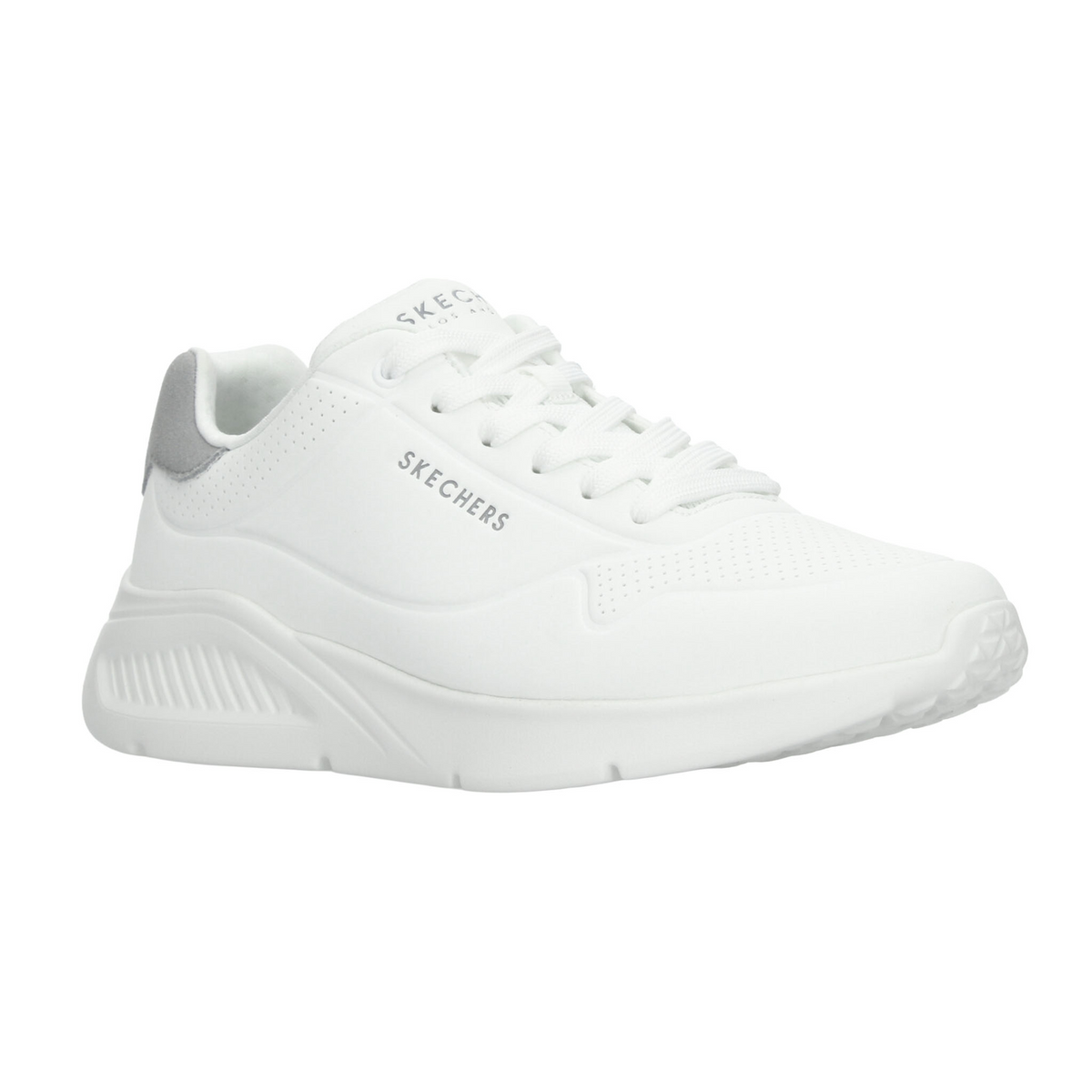 Tenis Skechers Uno Lite Hombre Blanco Casual Caballero, foto 2 de 10