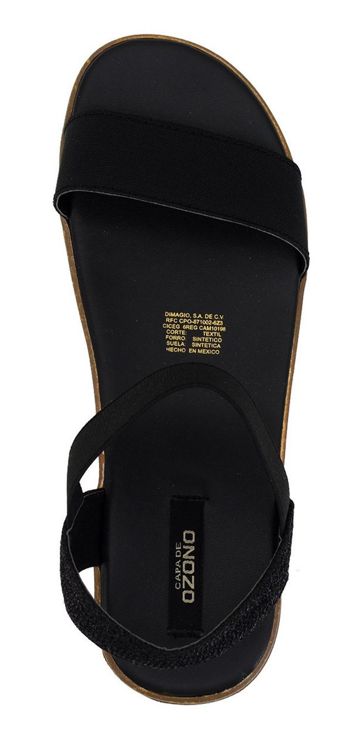 Sandalias Ozono Para Mujer 392811-1 Negro [ozo2560], foto 5 de 6