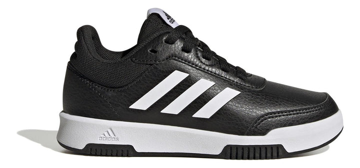 Tenis adidas Tensaur Negro Con Ajuste De Cordones Para Niño