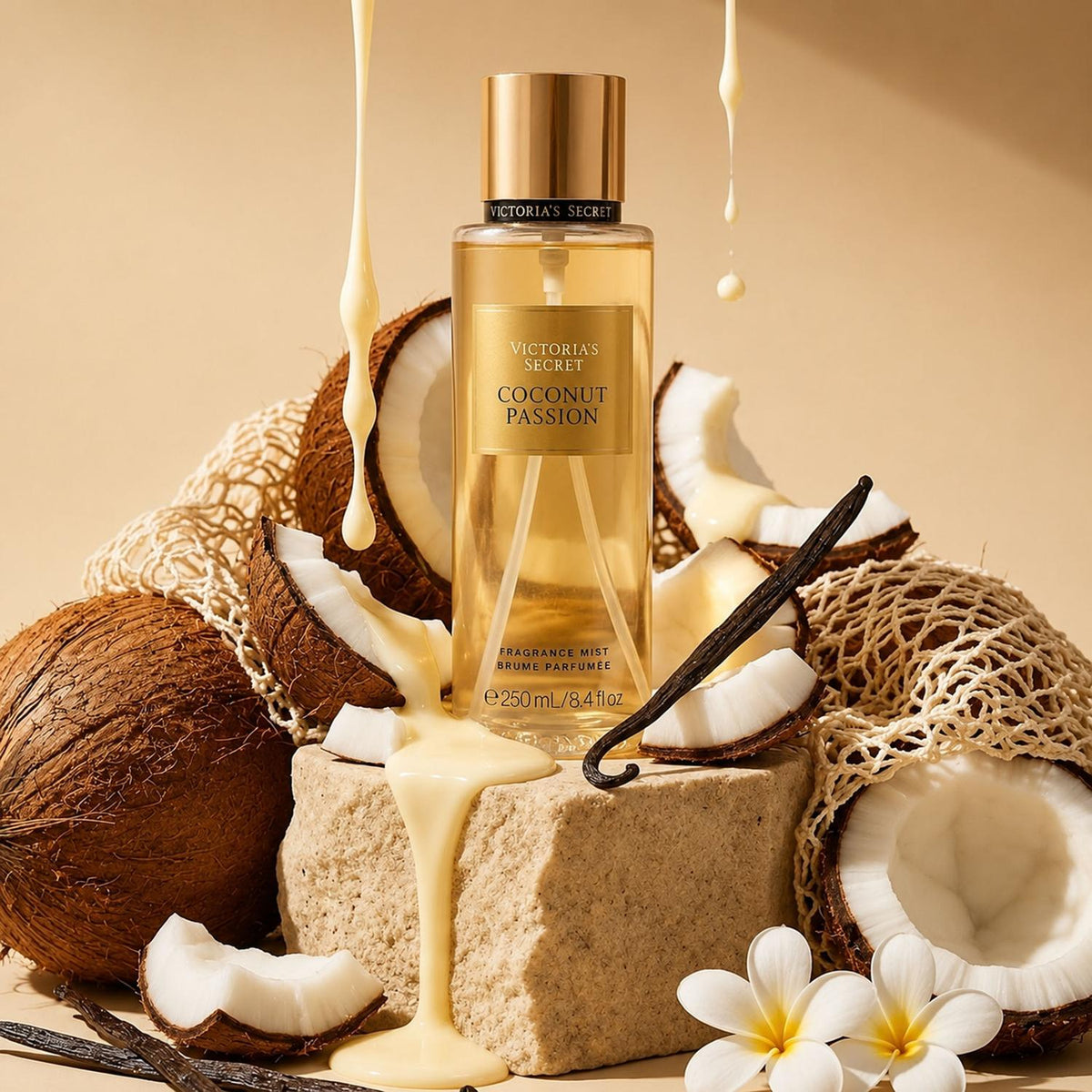 Body Mist Victoria Secret Coconut Passion Perfume Mujer 250ml, foto 2 de 10