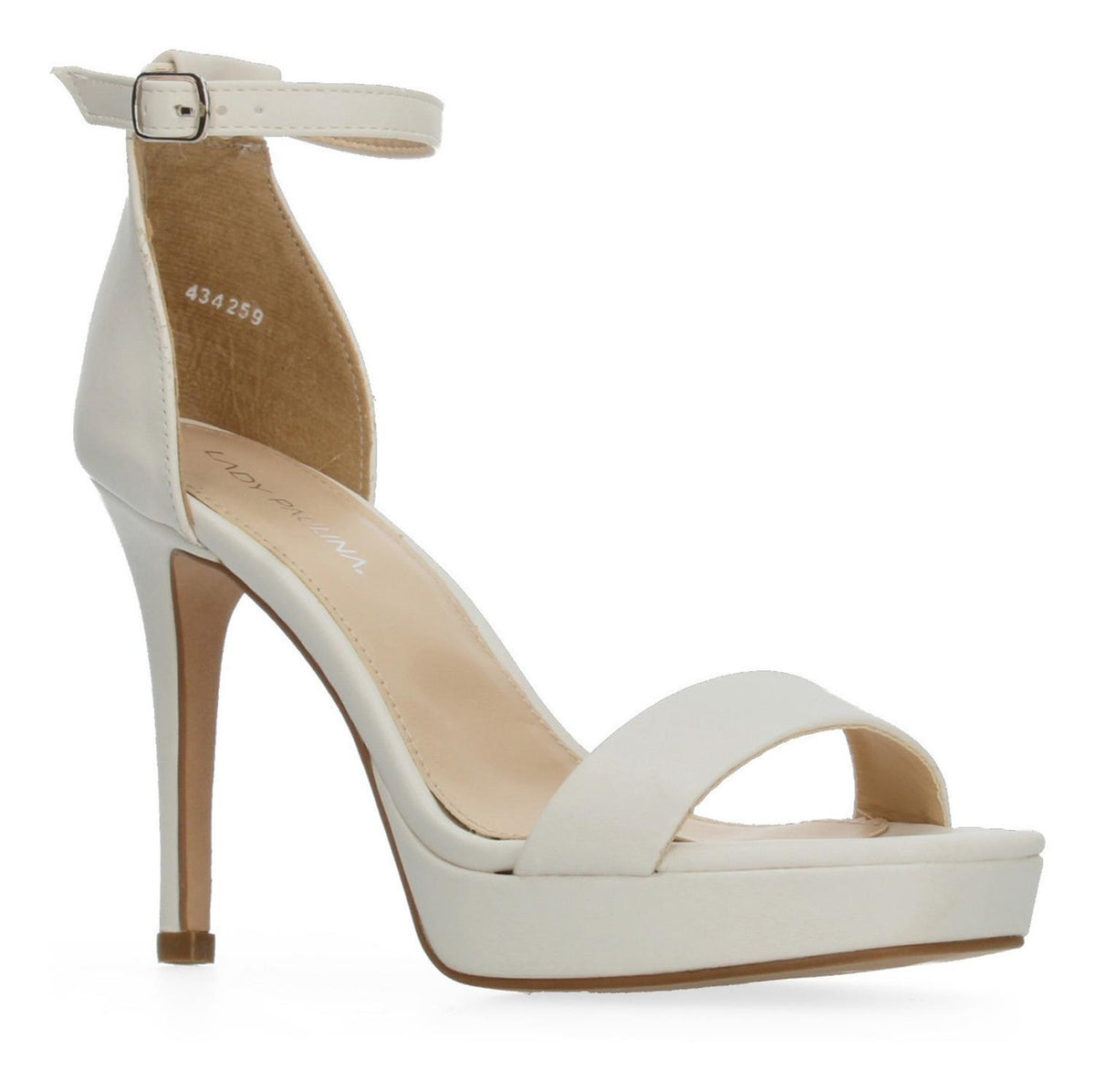 Sandalias De Fiesta Paulina Blanco Para Mujer [pau867], foto 2 de 9