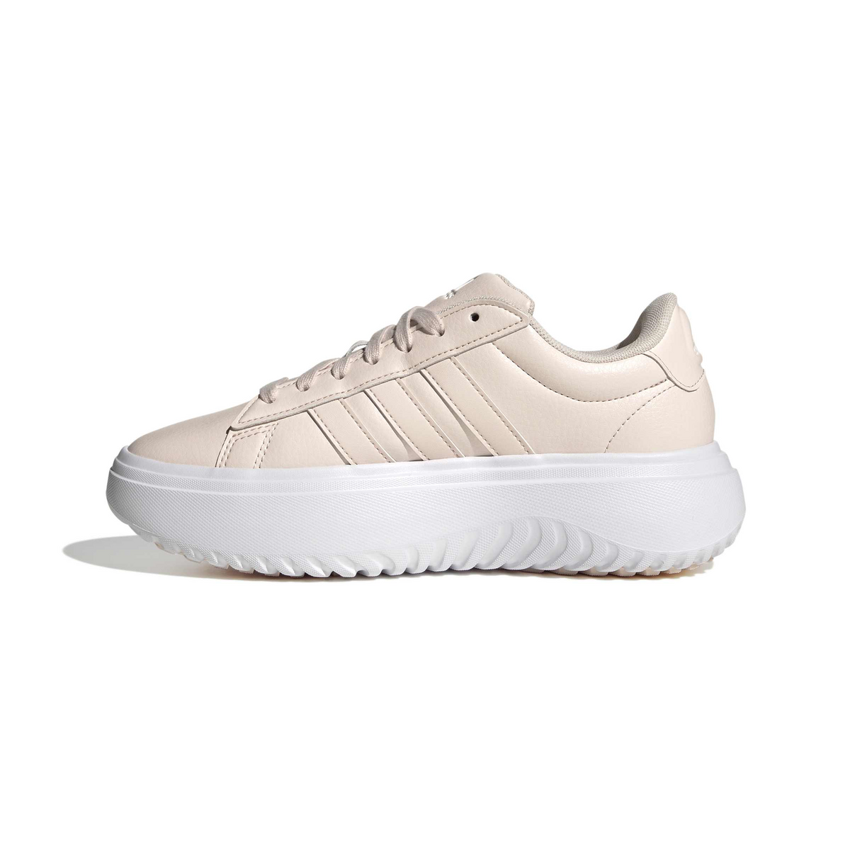 Tenis Adidas Grand Court Platform Dama Rosa Casual Para Mujer, foto 4 de 10
