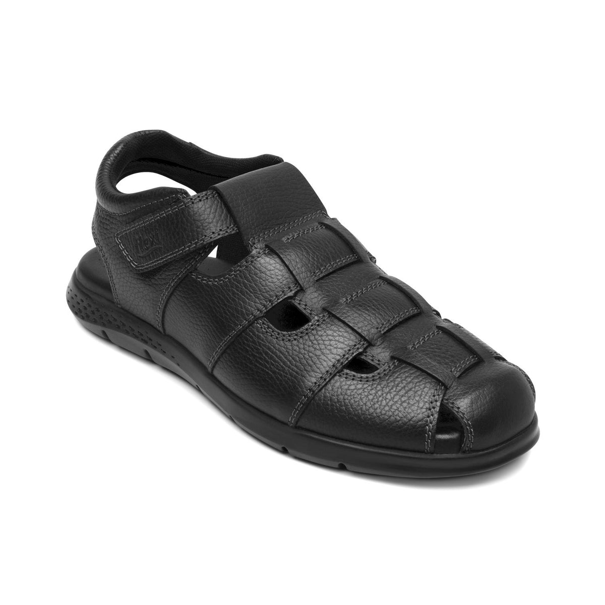 Sandalias Flexi Negro para Hombre [FFF3634], foto 2 de 10