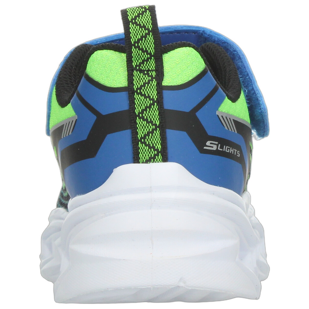 Tenis Skechers S Lights Niño Azul Casual Led Infantil T17-22, foto 7 de 10