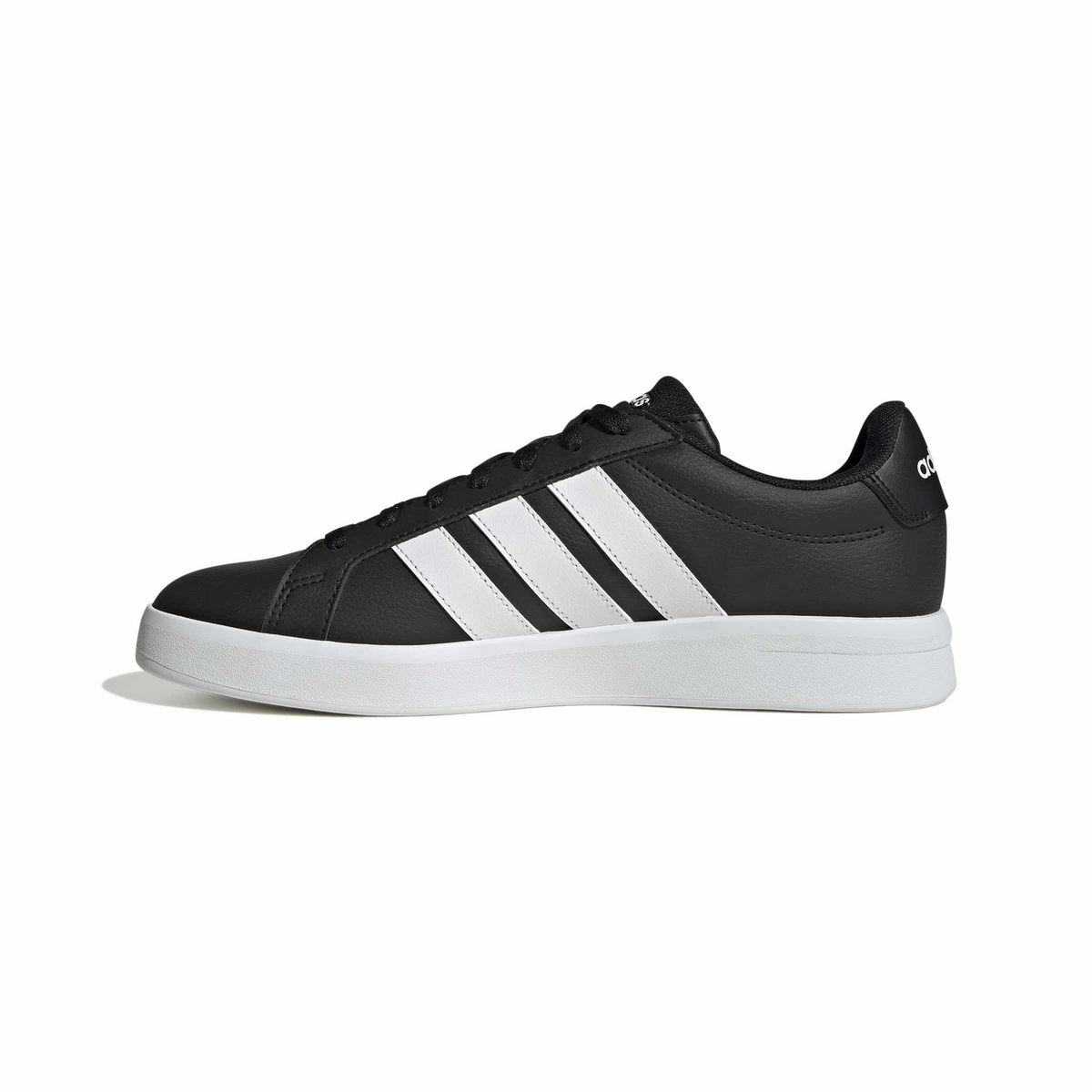 Tenis Adidas Grand Court Base 3.0 Hombre Negro Casual Urbano Caballero, foto 4 de 10