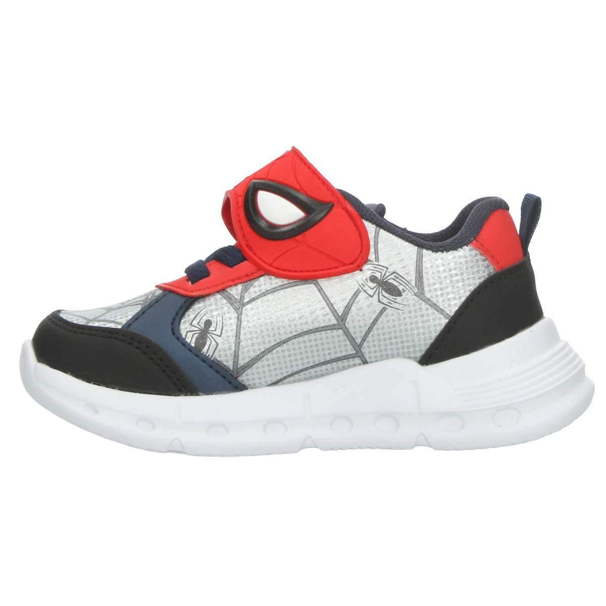 Tenis Marvel Spiderman Niño Negro Casual Led Infantil T15-18, foto 5 de 10
