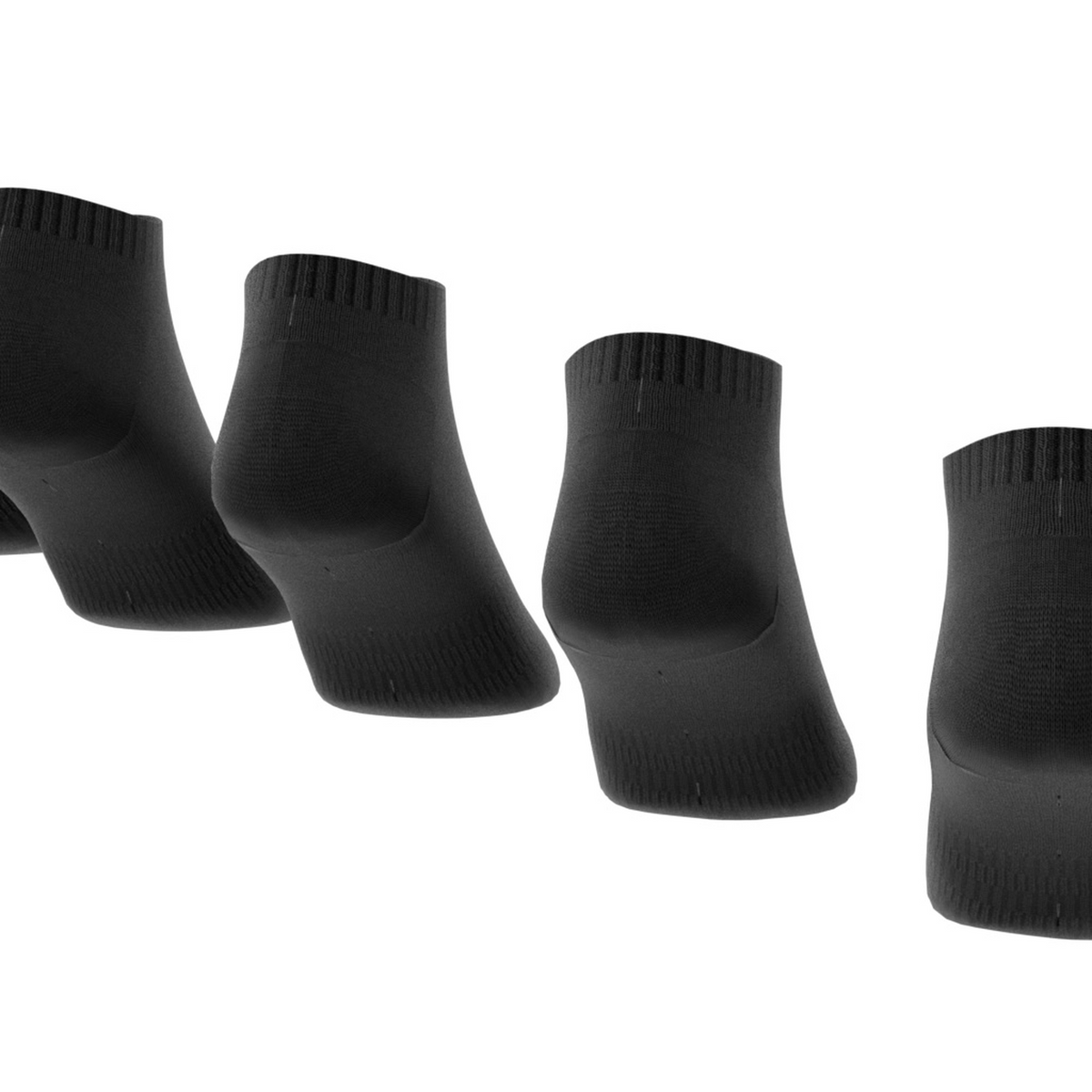 Calcetas Adidas Dama Negro Acolchados 6 Pares Tobillo Mujer, foto 3 de 10