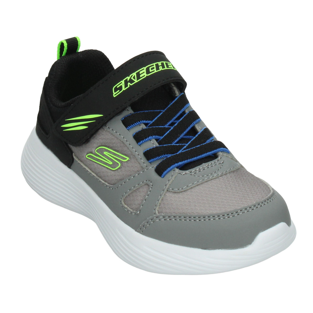 Tenis Skechers Go Run Niño Gris Deportivo Infantil T17-22, foto 4 de 10