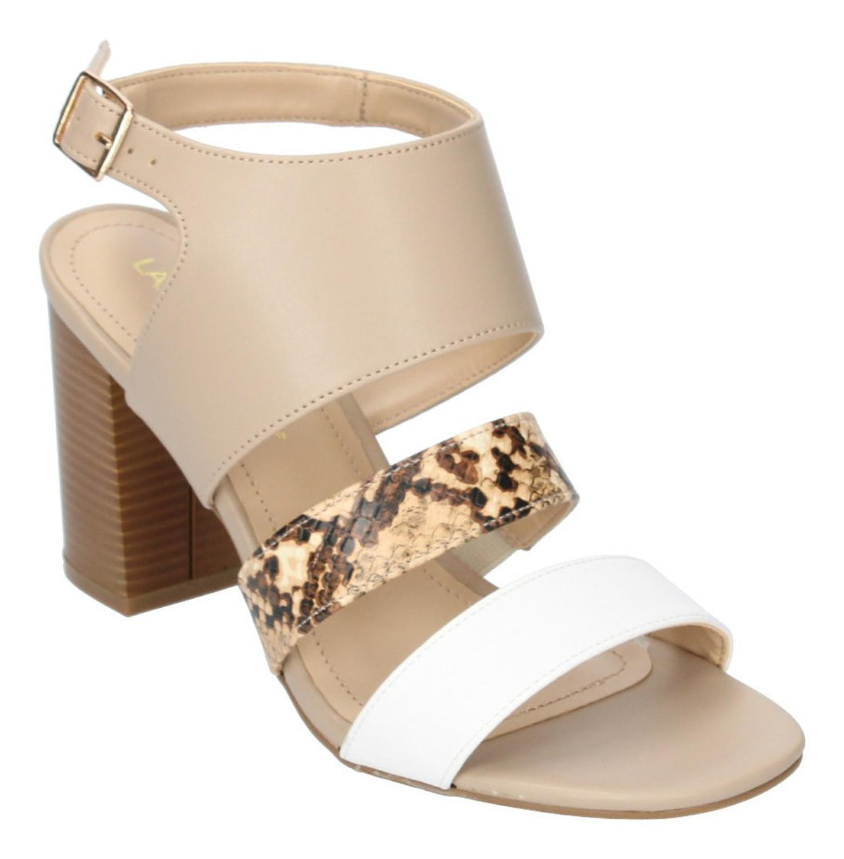 Sandalia Paulina Para Mujer 21601 Beige [pau741], foto 3 de 6