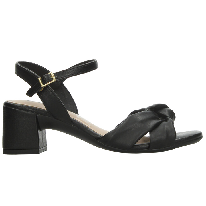 Sandalias Moleca Dama Negro Casual Para Mujer