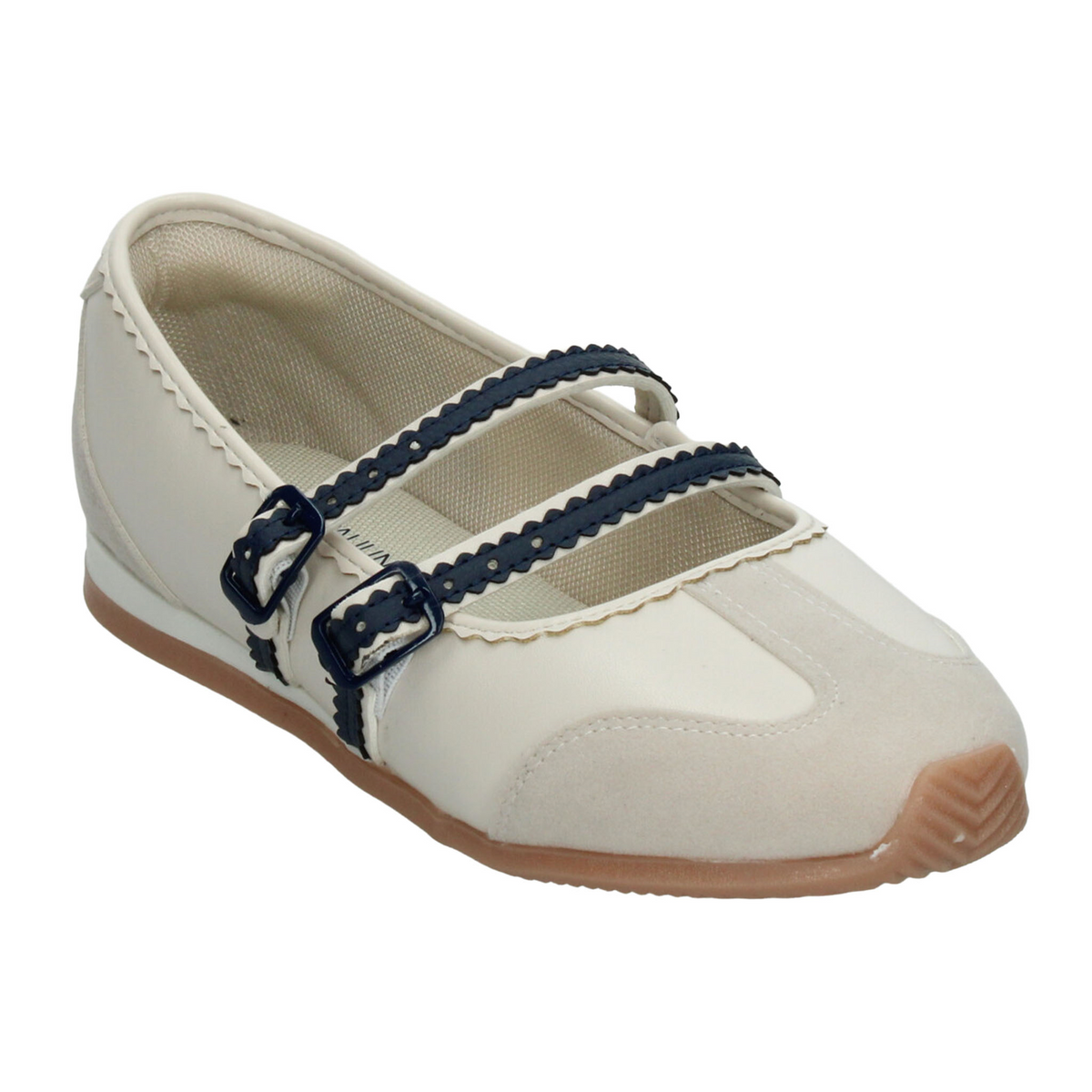 Flats Paulina Dama Blanco Casual Mary Jane Mujer, foto 4 de 10