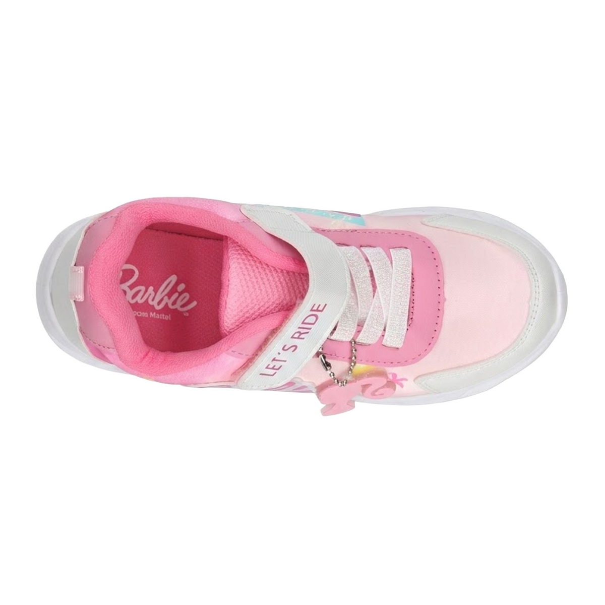 Tenis Barbie Niña Rosa Casual Luz Led Juvenil T22-25, foto 8 de 10
