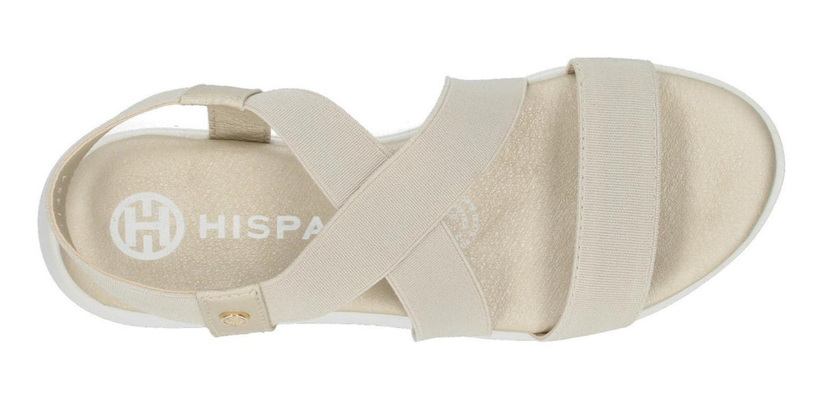 Sandalias Hispana Para Mujer 11454 Beige [his131], foto 8 de 10