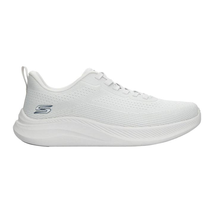 Tenis Skechers Bobs Hombre Blanco Deportivo Para Caballero