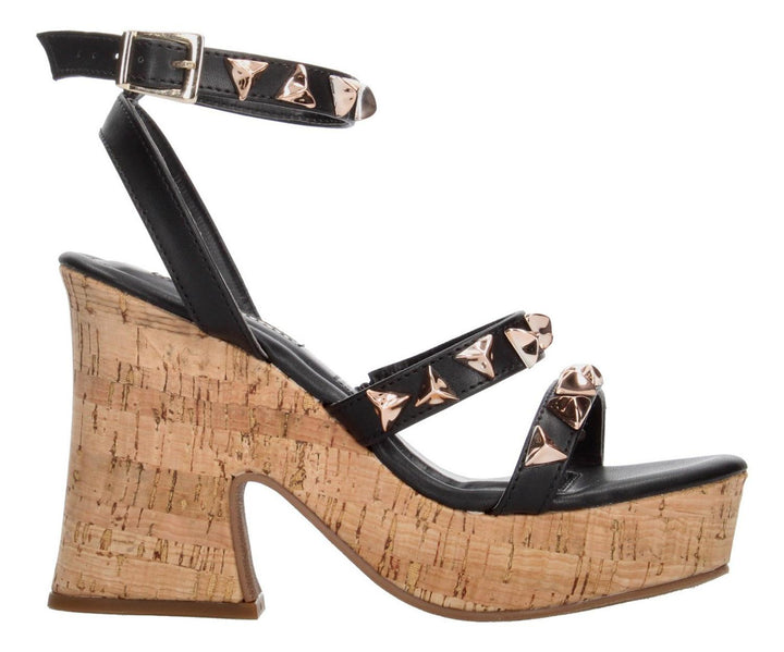 Sandalias Efe Negro Para Mujer [efe1069]