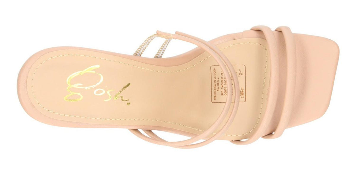 Sandalias Gosh Para Mujer 2283n-07 Beige [gos952], foto 8 de 10
