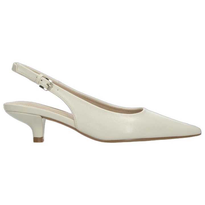 Zapatillas Corina Dama Beige Formal Para Mujer