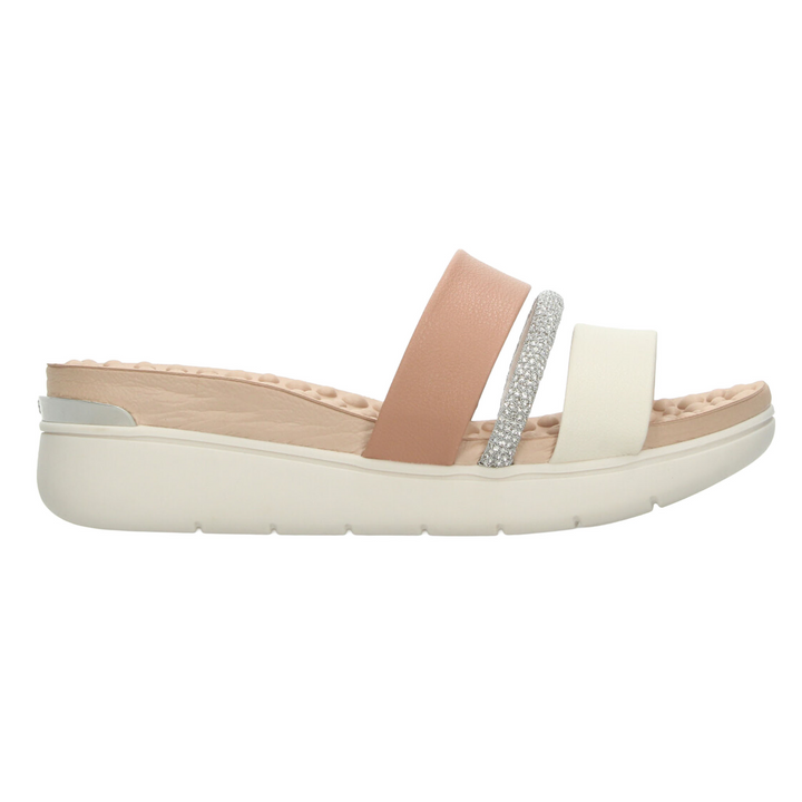 Sandalias Modare Dama Beige Casual Para Mujer